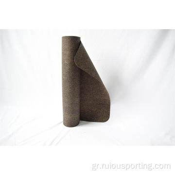 Μη ολίσθηση Cork tpe yoga mats επιπλέον παχύ